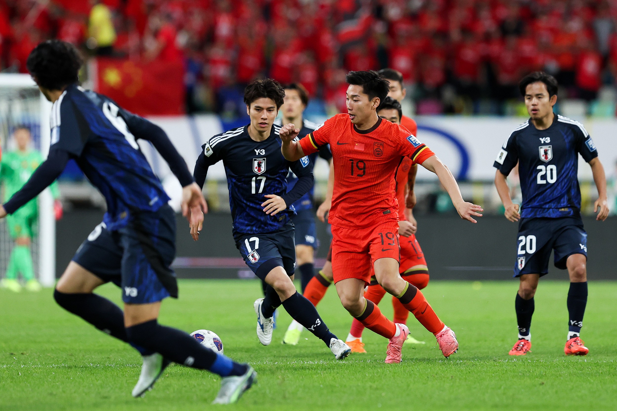 日本队在比赛中表现十分出色